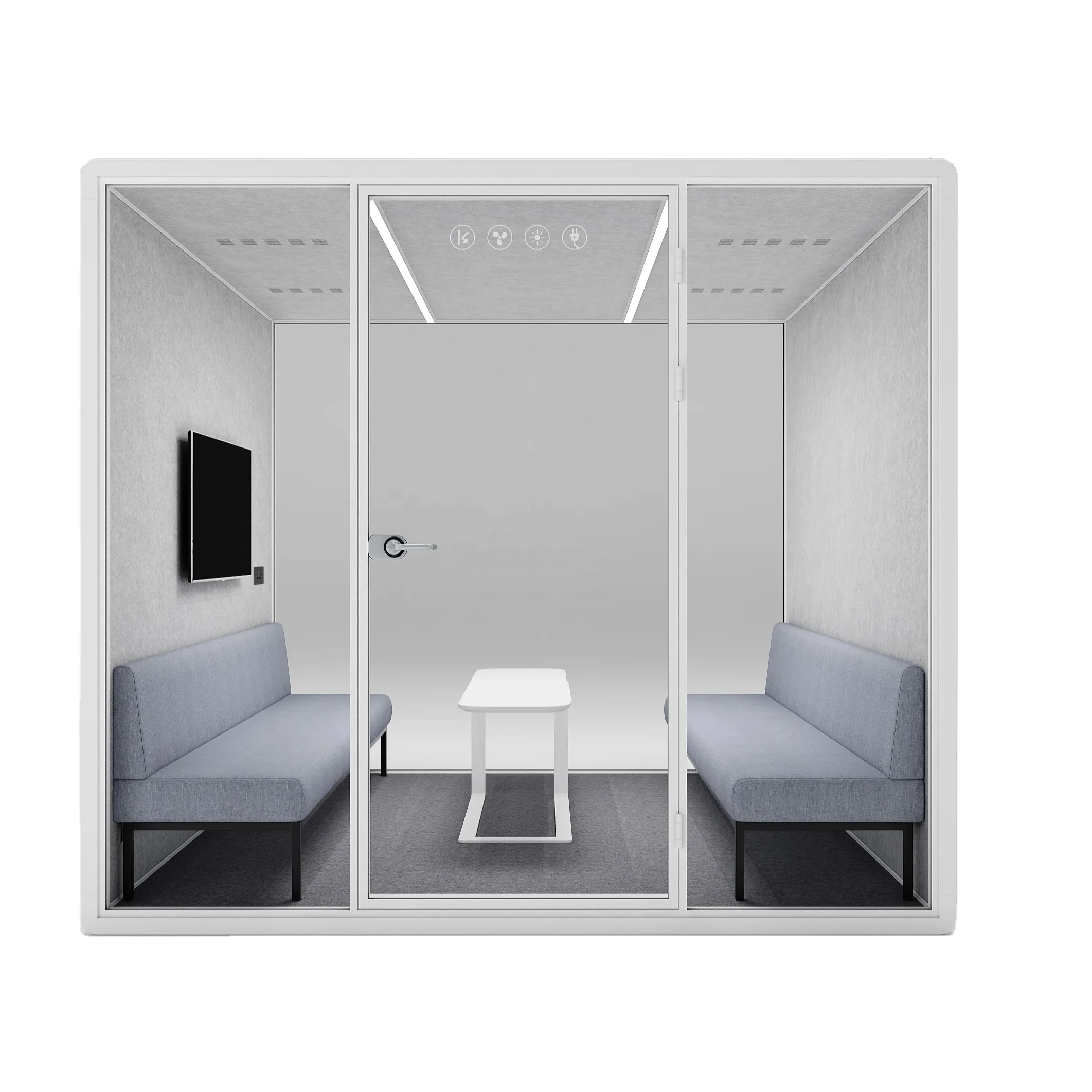 Soundproof office booth furniture recording soundproof booth soundproof cheap convenient installation meeting rooms acoustic pod