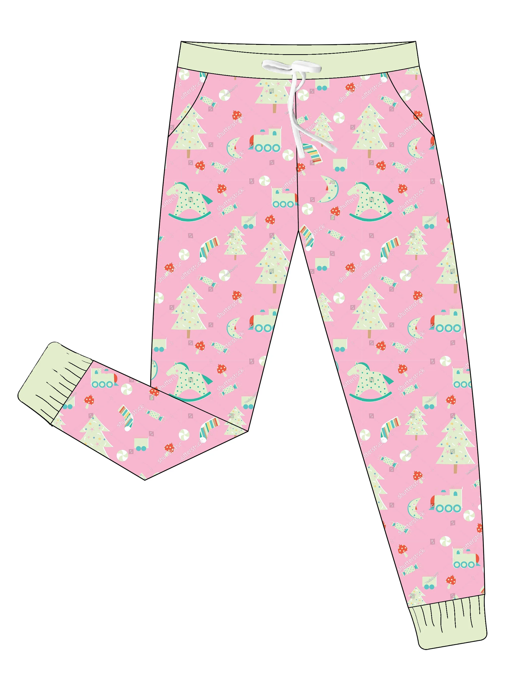 Хит продаж Красивая красочная детская одежда из бамбука с длинным рукавом и двойной