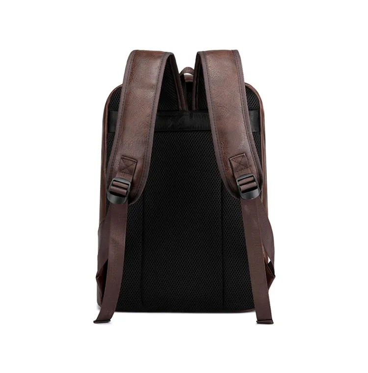 Remoid Custom Luxury Fashion Business Backpacks Anti Theft Travel Pu Leather Back Pack Large Capacity Waterproof Laptop Backpack