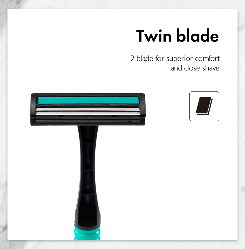 Disposable Blades Surgical Shaving Men Twin Blade Shaving Stick Mens Razor Set Cut Throat Razor Set