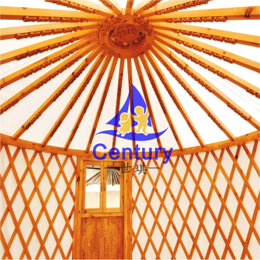 High Quality 4 Seasons Dome Tent Mongolian Yurts
