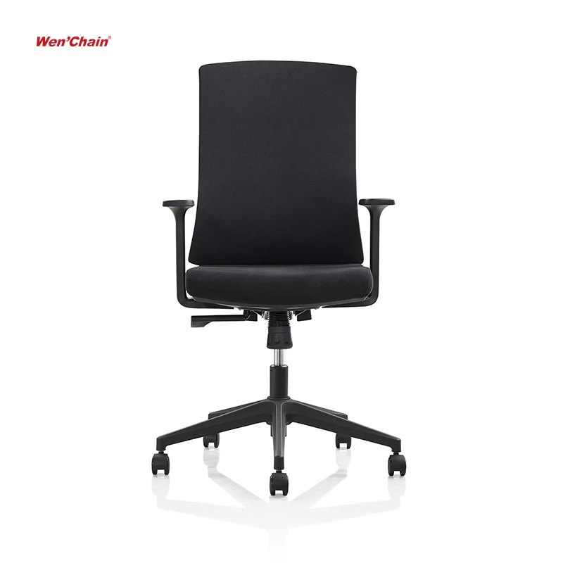 Factory Price Buy Cheap Task Chair Swivel Meeting Computer Office Chairs Ergonomic Mesh Black Fabric Task Desk Office Chair