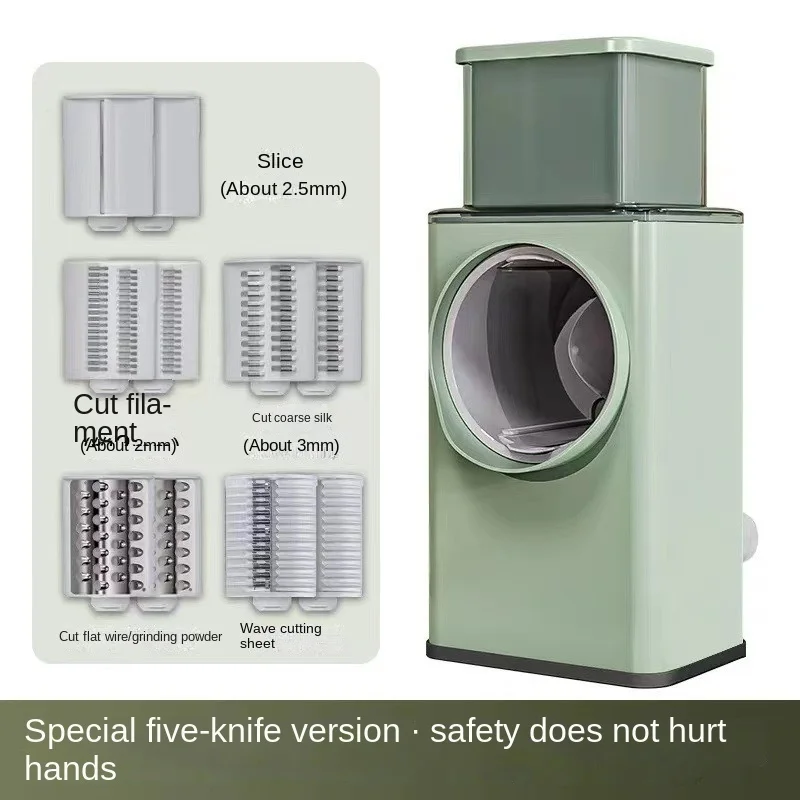 Multifunctional Stainless Steel Kitchen Onion Slicer Manual Food Processor Manual Vegetable Slicer