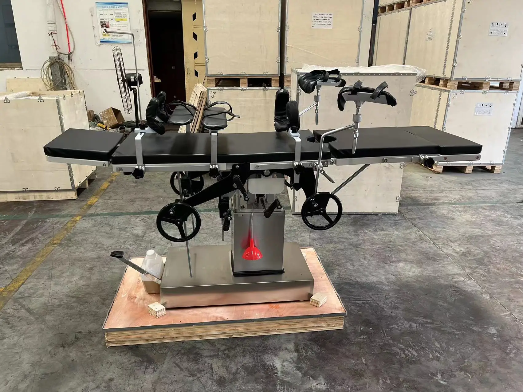 Hospital furniture hydraulic operation side controlled 3001 surgical bed OT operating table