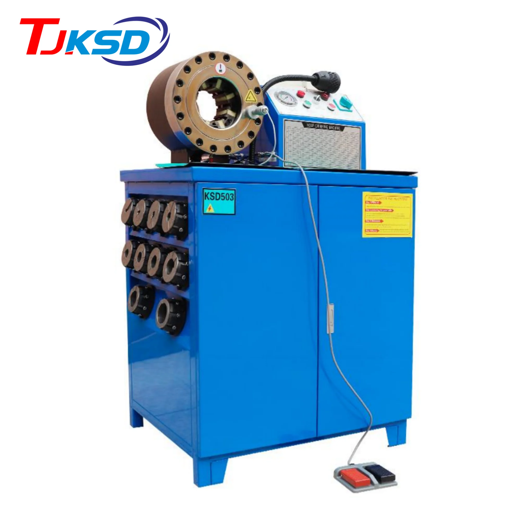 Hot sale press hose dx68/dx 69 vertical hydraulic hose press crimping machine for wire ropes multifunction