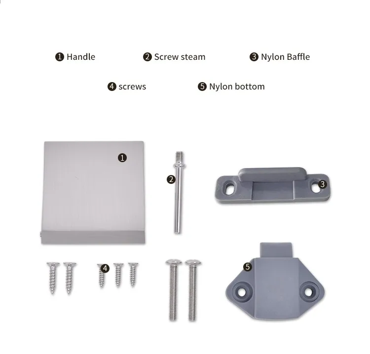 Caravan RV Trailer Camper cabinet drawer Cupboard Pull Open  Handles Lift locks