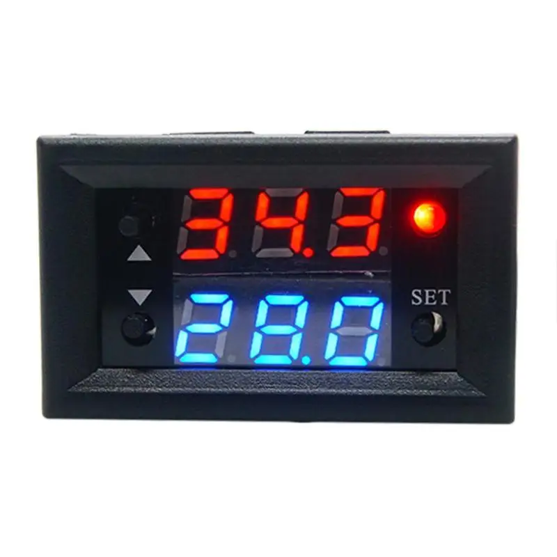 new arrival DC12V 20A Digital Thermostat Temperature Controller Red Display with Probe (1600153085931)