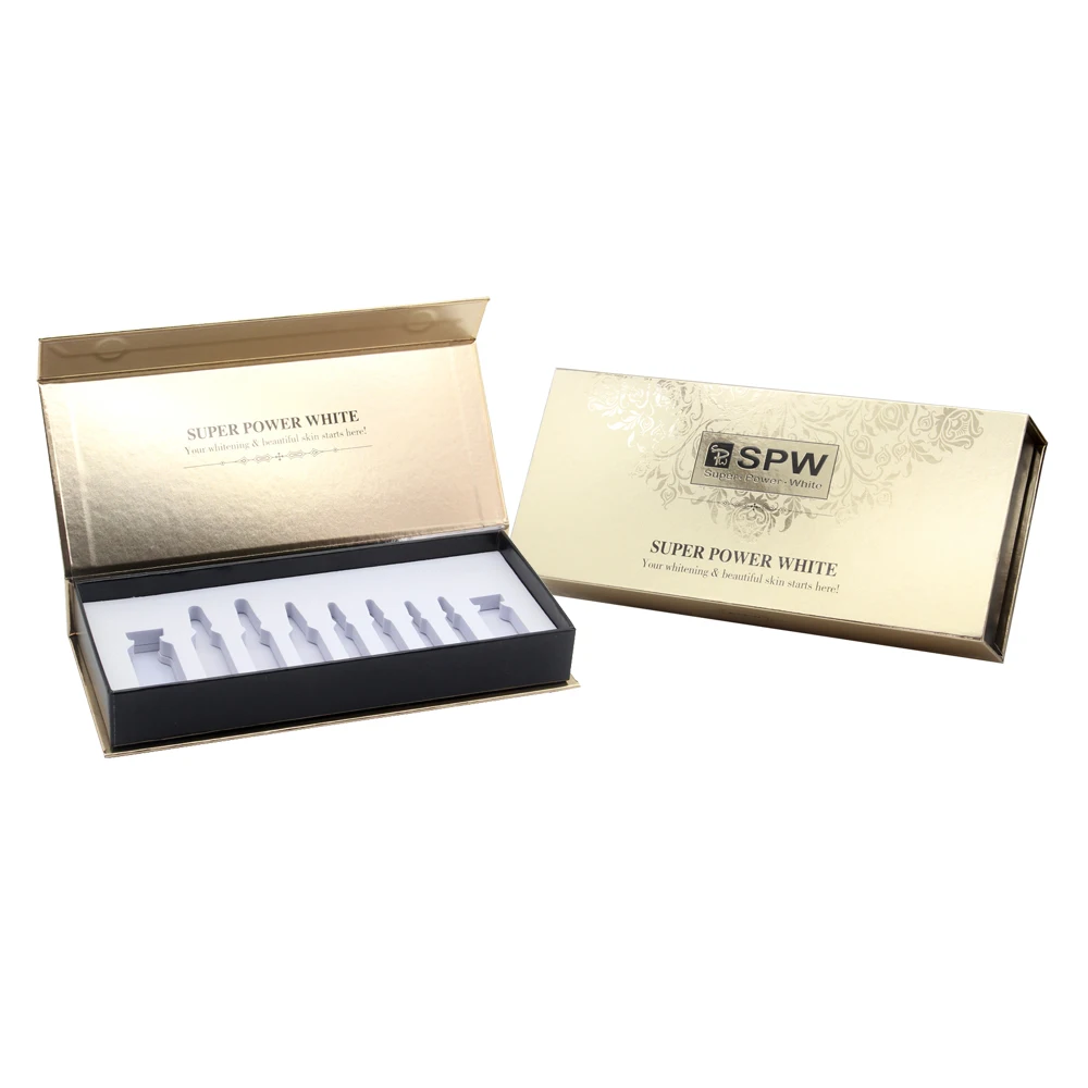 luxury custom rigid paper pharmaceutical ampoule 3ml peptide vial packaging boxes for 3ml peptide vials ampoule