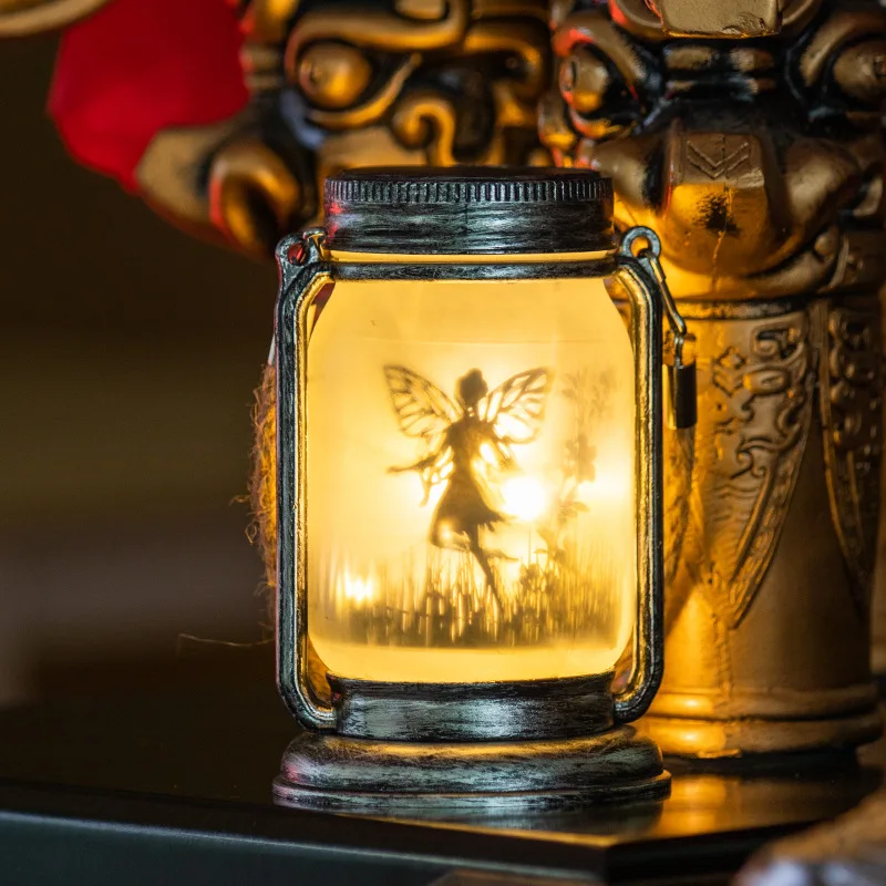 Outdoor Yard Solar Lawn Lights Led Frosted Mason Jar Lights Fairy Mason Ground Plug Lights