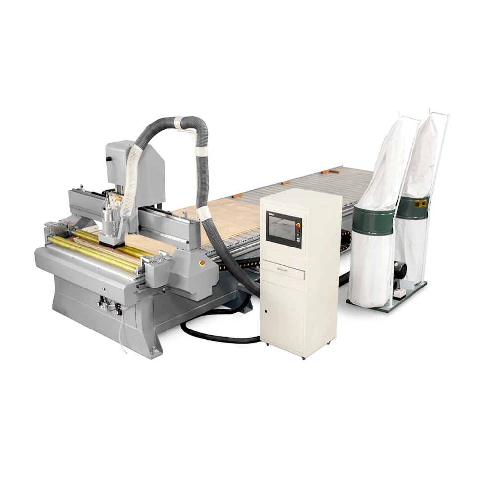 2023 High-quality CNC Splint Cutting Machine CNC router and Wood working machine in  furniture machinery
