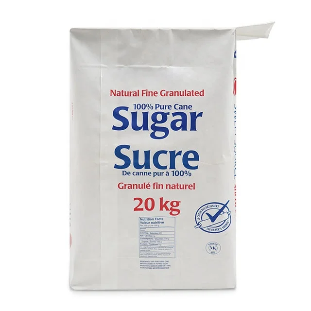 empty 20kg 25kg 40kg 50kg multiwall paper bag for tile cement