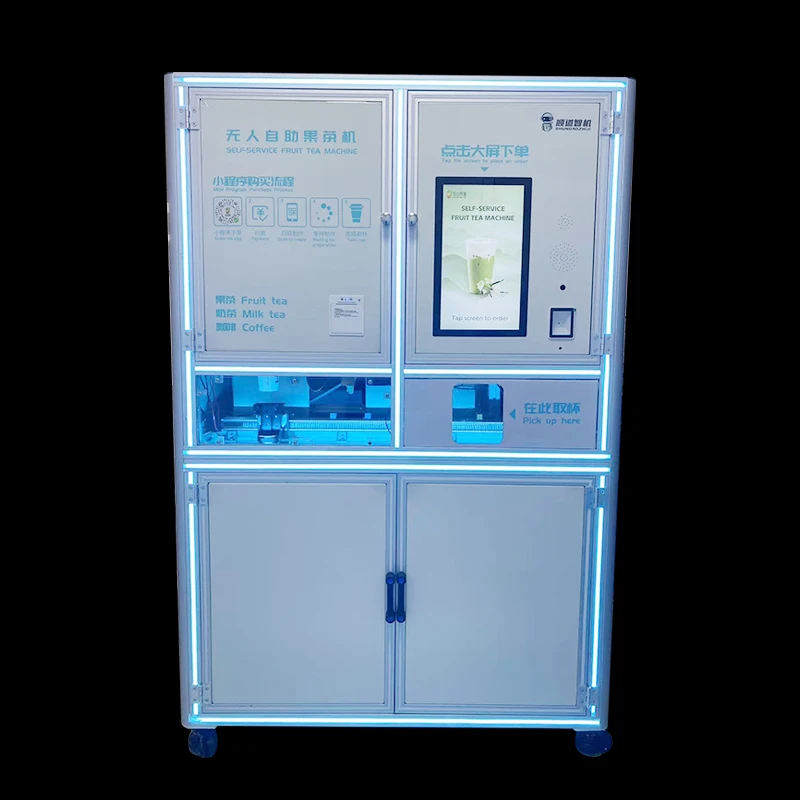 New Energy-saving Unattended Coffee Operation Multiple Coffee Flavor Options Beverage Machine