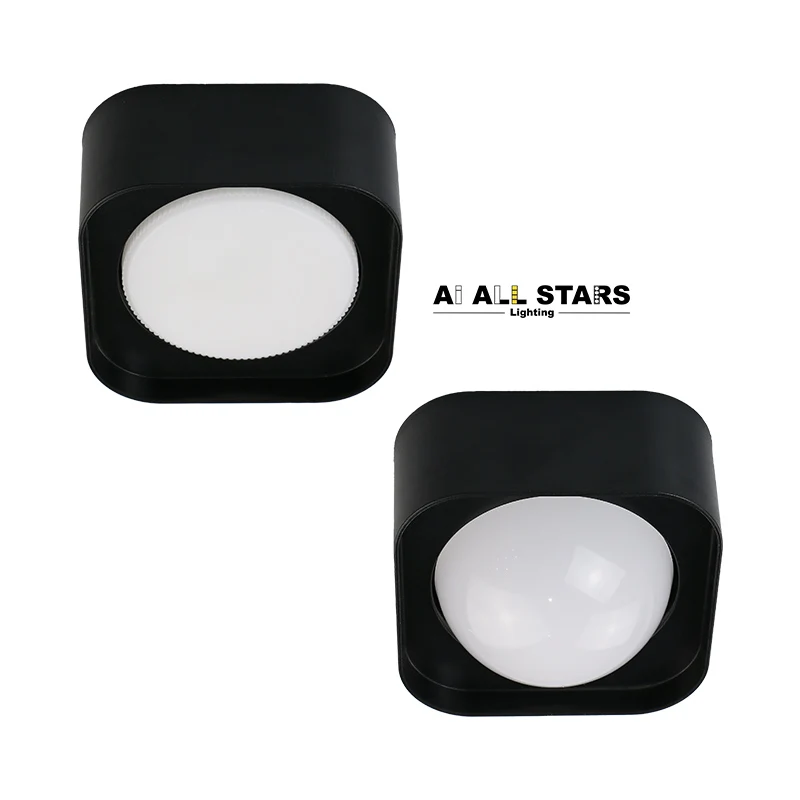 Factory Price GX53 Spot Light Round Square Housing Hotel Project Ceiling LED Down Lights Surface Mounted GX53 Downlight