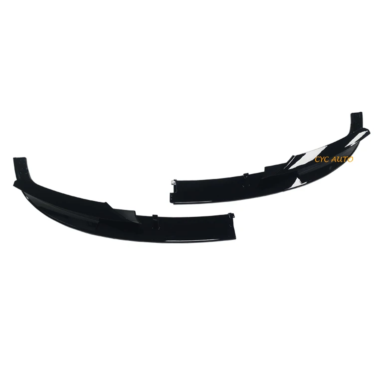 Glossy Black F30 Front Lip Splitter for BMW 3 series tuning F30 325i 320i 328i 335i front splitter