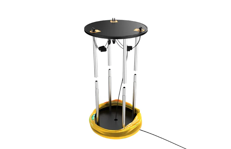 Best Selling Products 2023 Table Exhibition Portable Retail Display Table Advertising Foldable with Wireless Charger Electron Fa