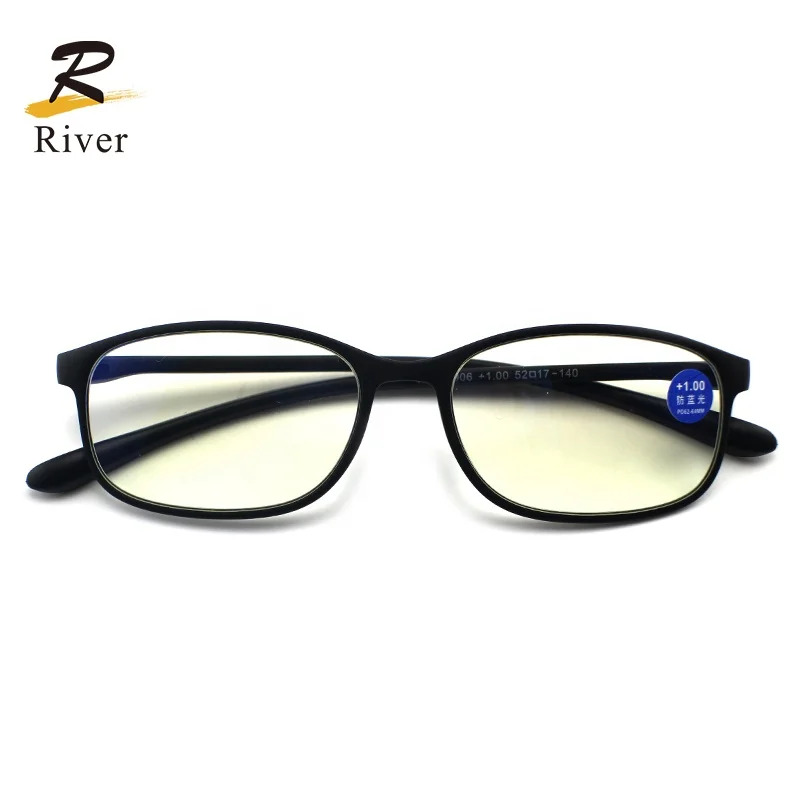 Hot sale Vintage Blue Light Blocking TR90 Frames Reading Glasses for the elderly