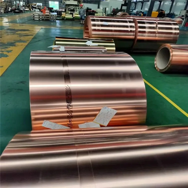 Manufacturer supply C1100 C1200 C1020 C5191 Phosphor bronze decorative earthing copper coil