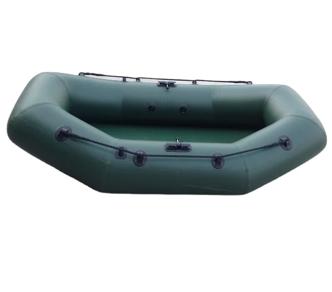 PVC Inflatable Boat Inflatable Raft with Drop Stitch Air Floor  or Slat wood Floor