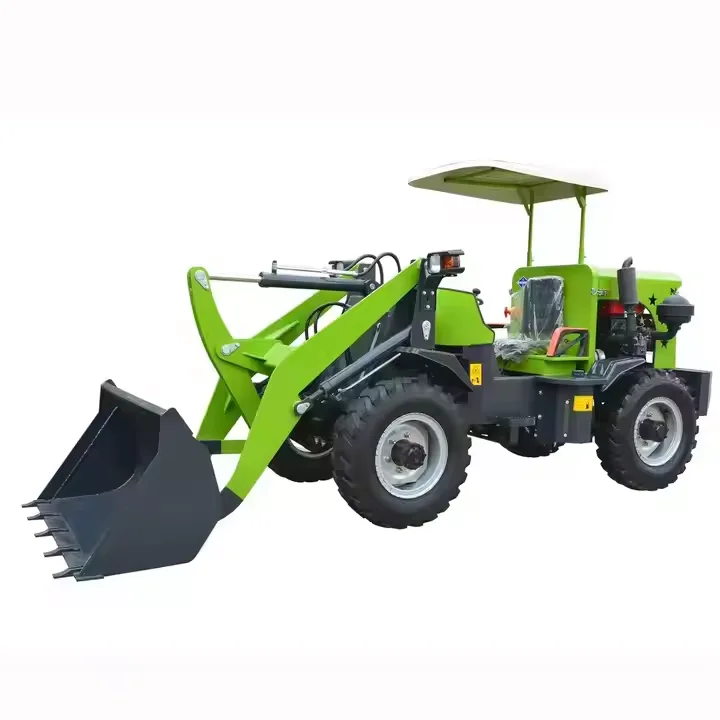 High Quality Wheel Loader 5 Ton Electric Skid Steer Loader Wheel Loader Forklift  With Track