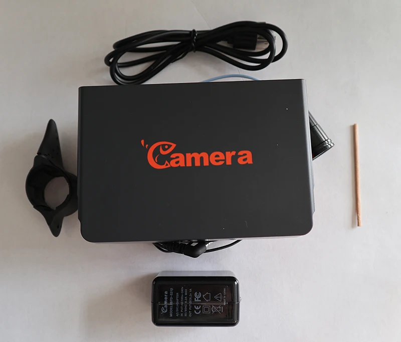 Wild fishing equipment 4inch 15m 20m 30m night vision renovate waterproof fish detector underwater camera with cable For gif