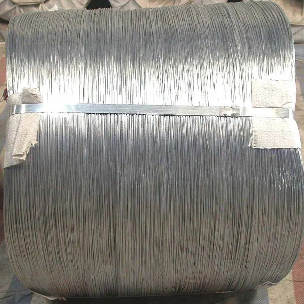 Hot dipped galvanized steel wire 12/ 16/ 18 gauge electro galvanized gi iron binding wire made in China