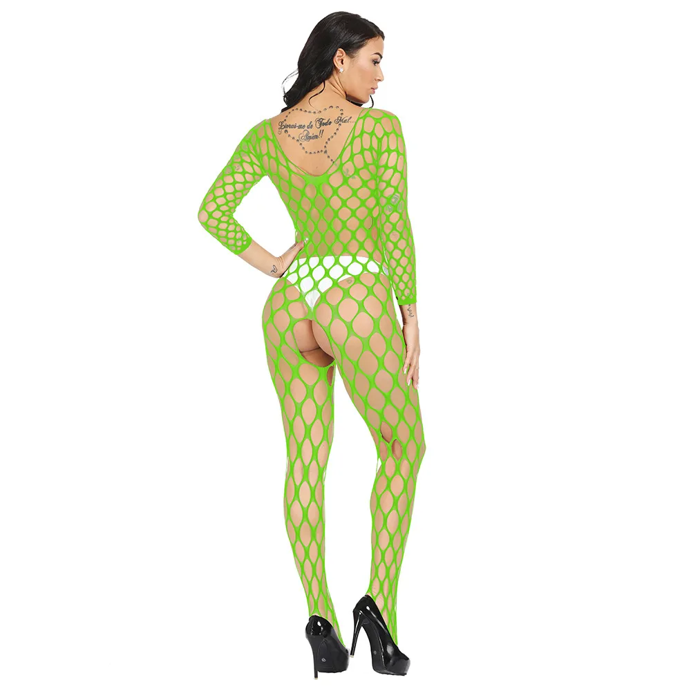 samples free size custom logo sheer famous nylon sexy fishnet bodystocking black full body stocking lingerie wear femme 2022