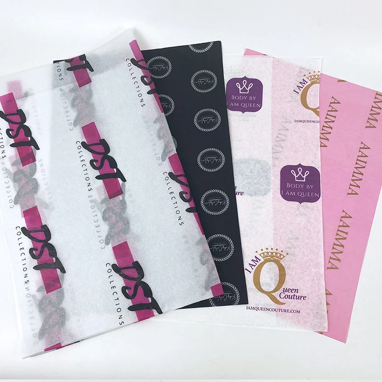 Custom Company Logo Print 17G Wrapping Tissue Paper For Packaging.jpg