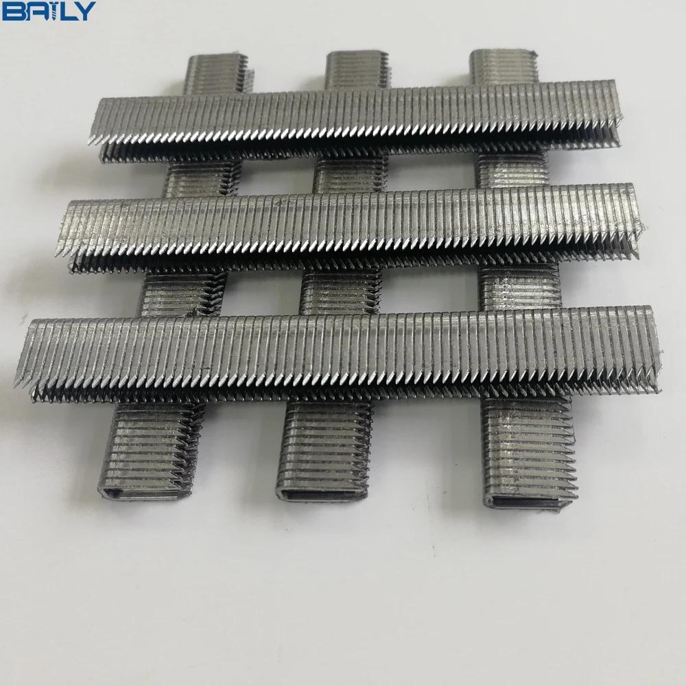 BAILY preferably supply high carbon staples for outdoor rattan furniture manufacturing