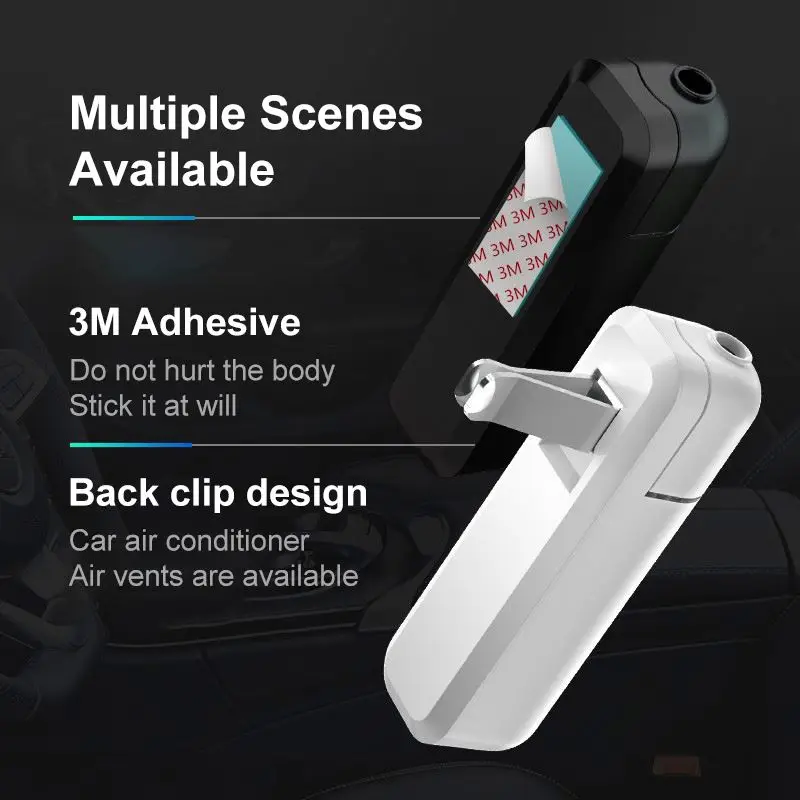 OEM custom LOGO Car air freshener diffuser Luxury Auto decoration conditioner vent clip Aluminum car AROMA perfume Diffuser