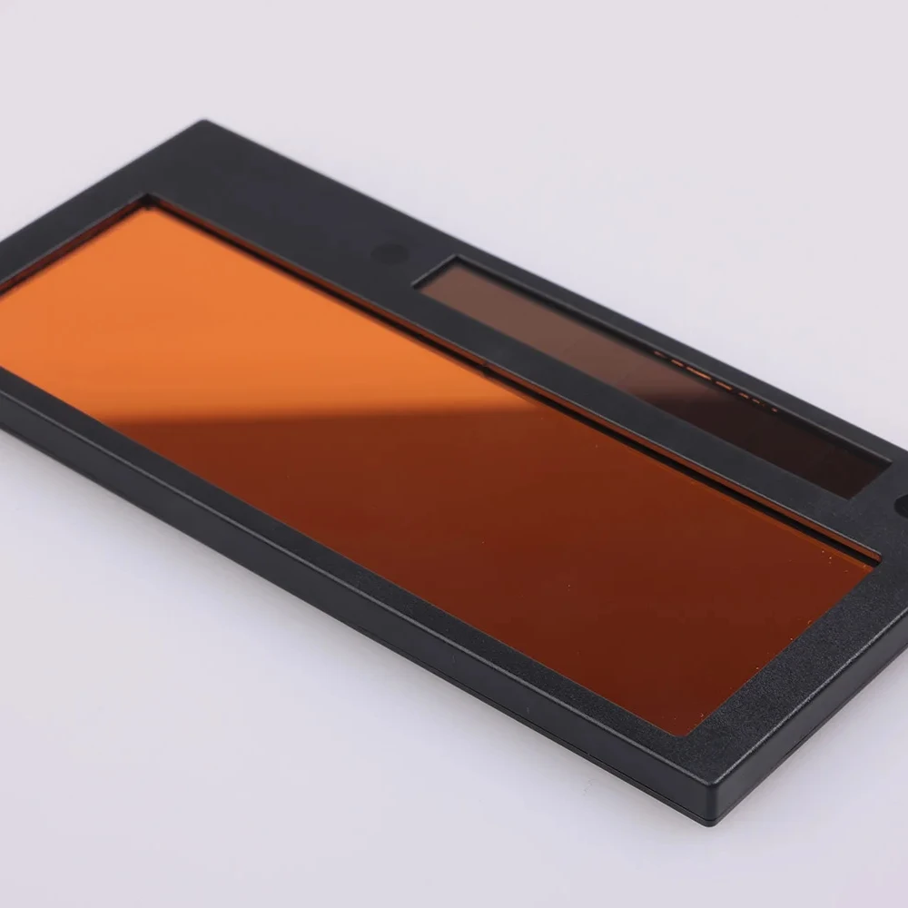 Shade DIN 3/5-13 gold true color auto darkening welding lenses 2x4