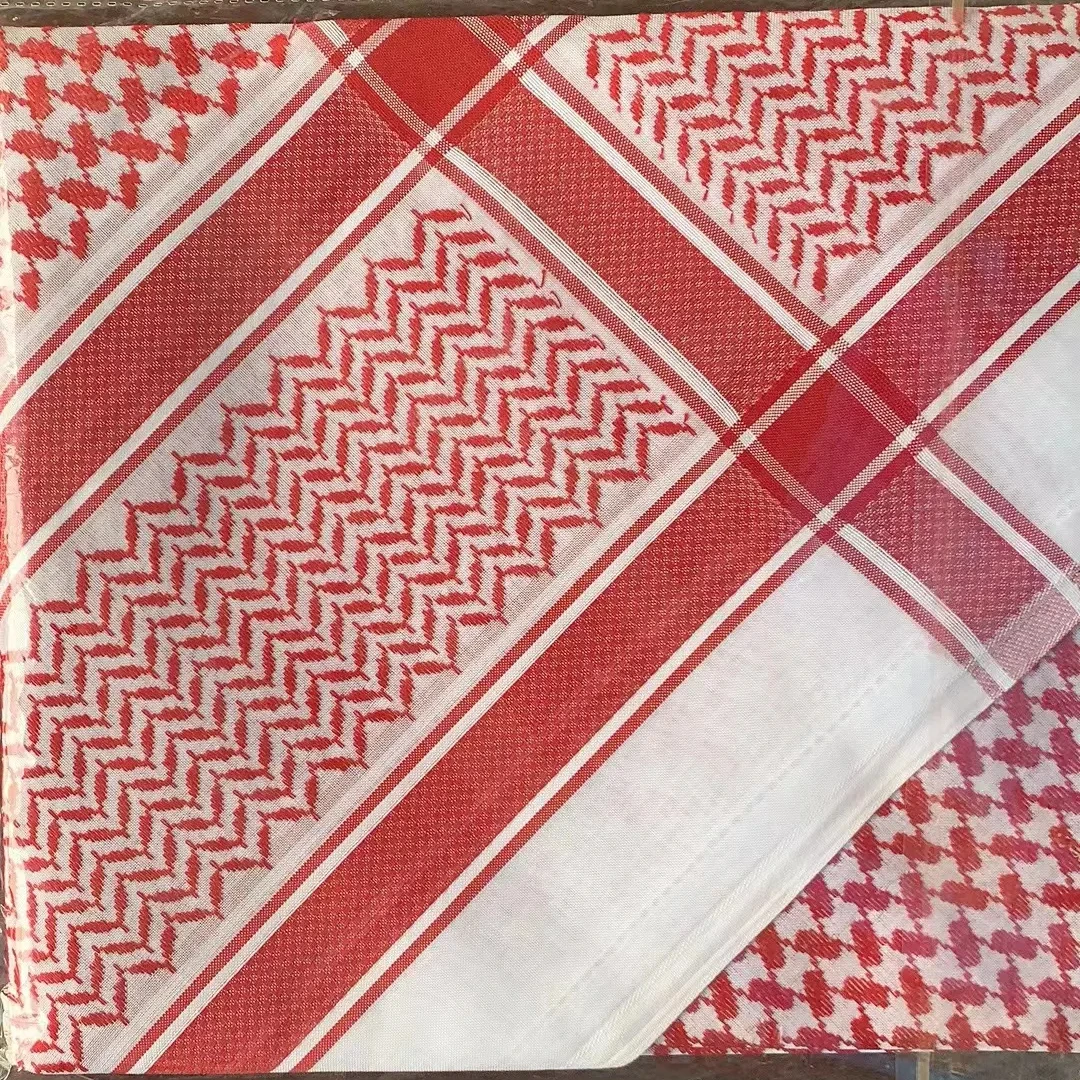Высококачественный арабский хлопок Keffiyeh Ghutrah Shenmah Yashmah Shemagh мужской