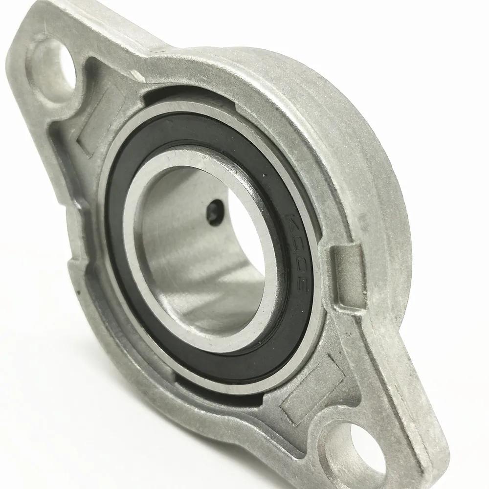 8mm shaft 2 bolts zinc alloy pillow block bearing units KFL08 flange pillow block bearings
