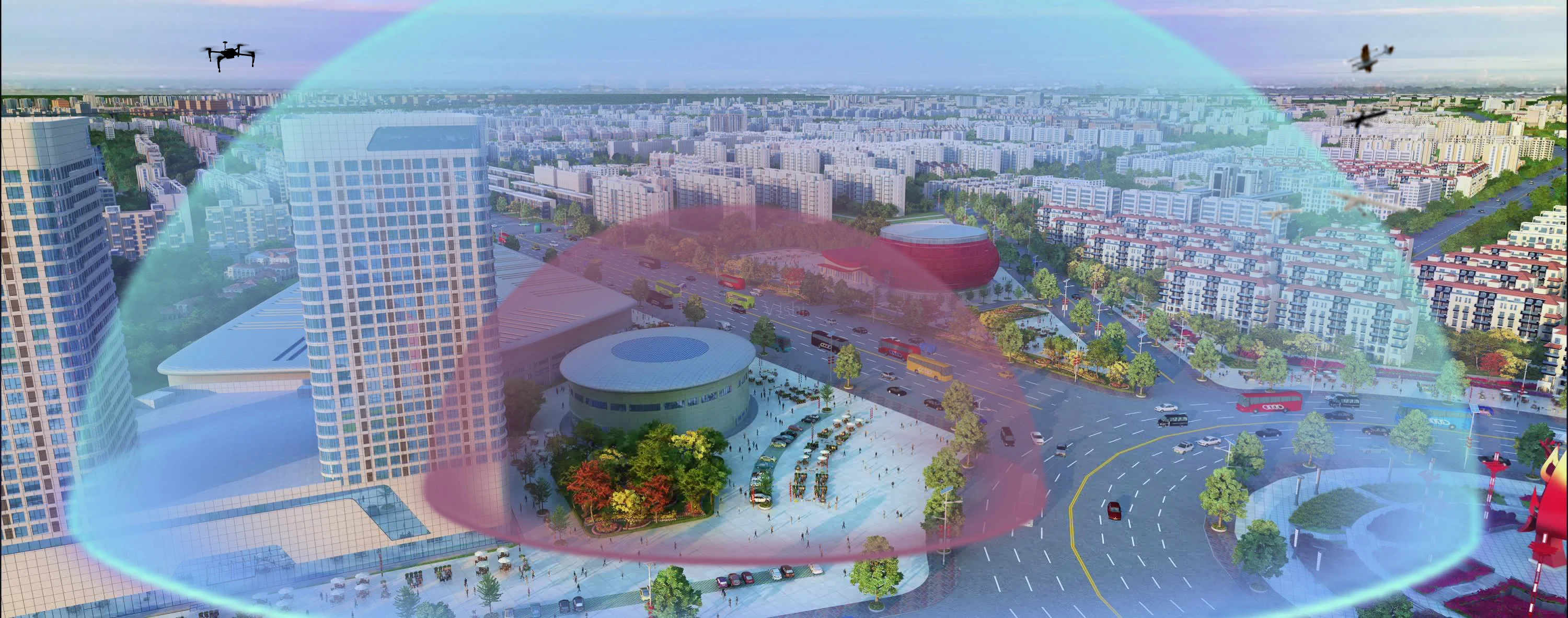 1801 Drone Jammer Anti UAV Equipment UAV Jammer