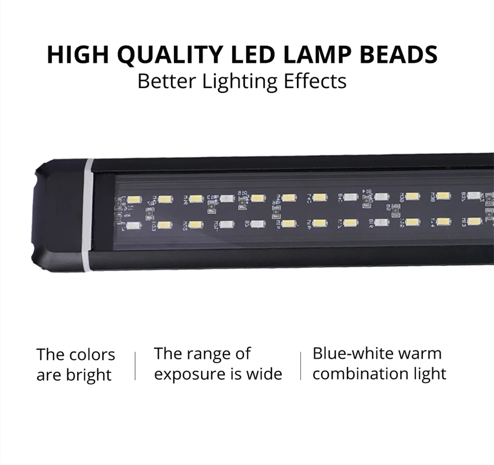 Raybow BL-12 12 Вт Светодиодная лампа 120 штук Горячая Распродажа аквариумная лампа для растений с таймером