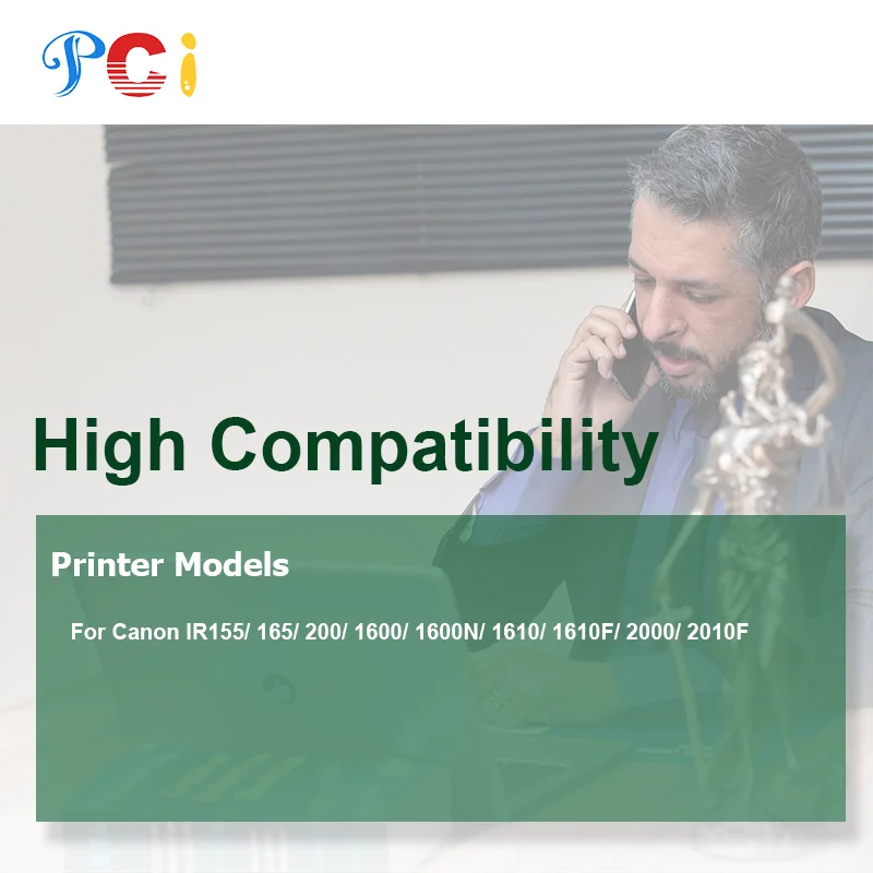 PCI Toner Cartridge Compatible For Canon GPR-8/NPG20/C-EXV-5 GPR8 GPR 8 NPG-20 NPG 20 EXV-5 EXV5 C-EXV-5 toner cartridge