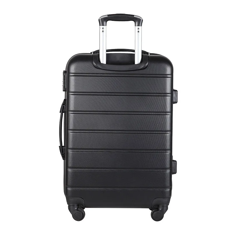 Cheapest 3PCS suitcase set ABS with universal wheels for business travel boarding box, wholesale for gift giveaway or promotion