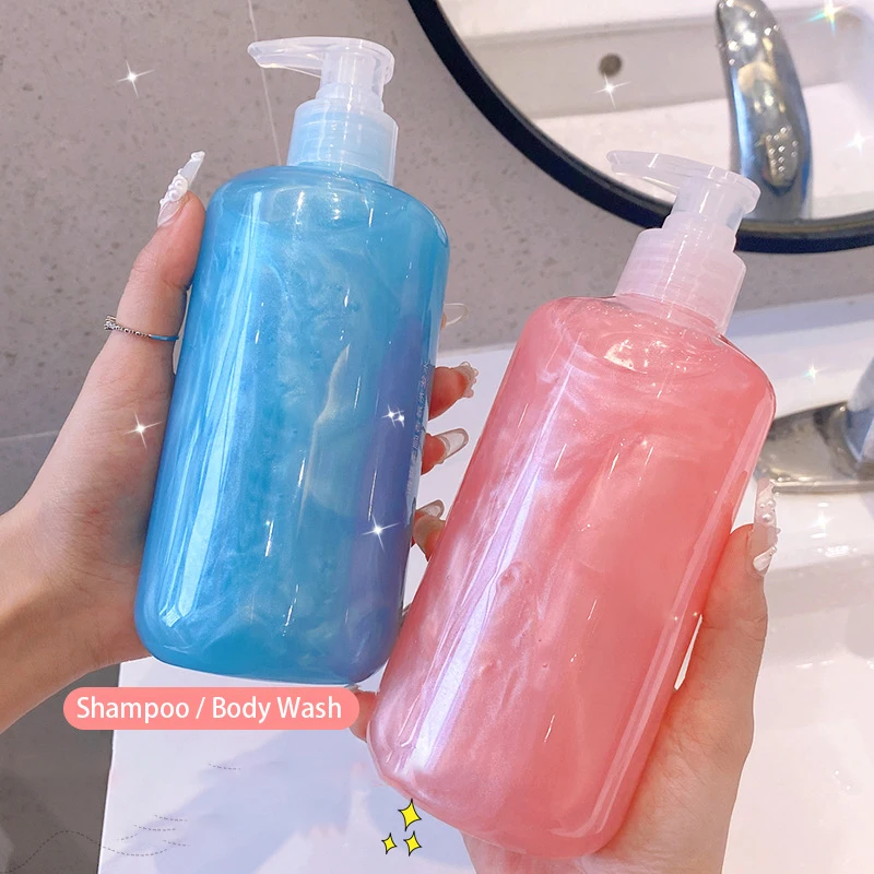 Hot Sale OEM Wholesale 500ml Organic Shampoo And Conditioner Set Clear Shampoo For Oily Hair Amino Acid Shampoo