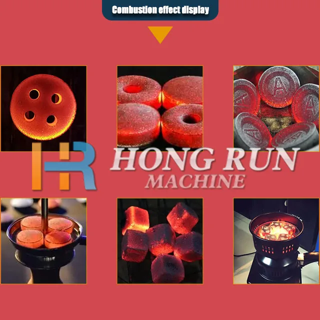 Wood sawdust compression bbq forming Coconut Carbon Briquette Making Machine Automatic Bamboo Briquette Charcoal Machine