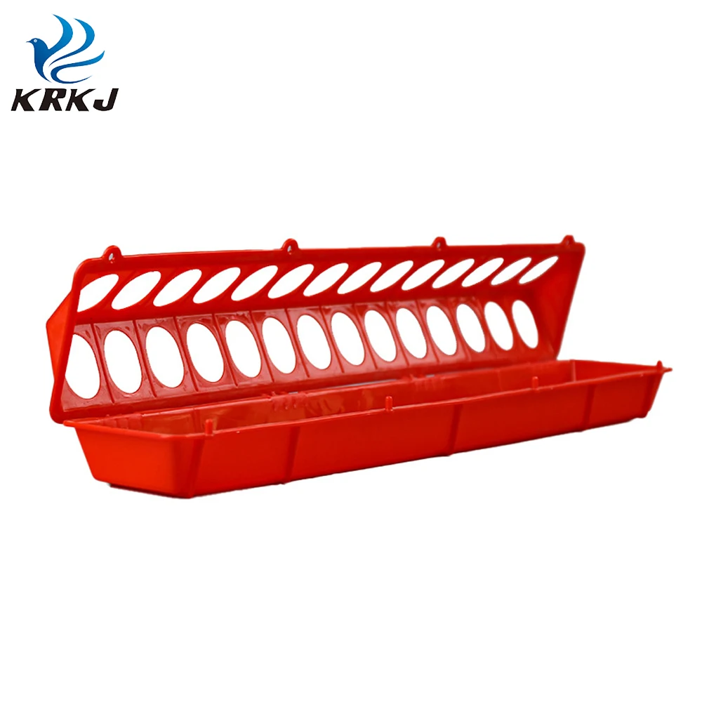 CETTIA KD642 ферма отверстия дизайн кормушка для голубей пластиковая кормления цыплят птицы