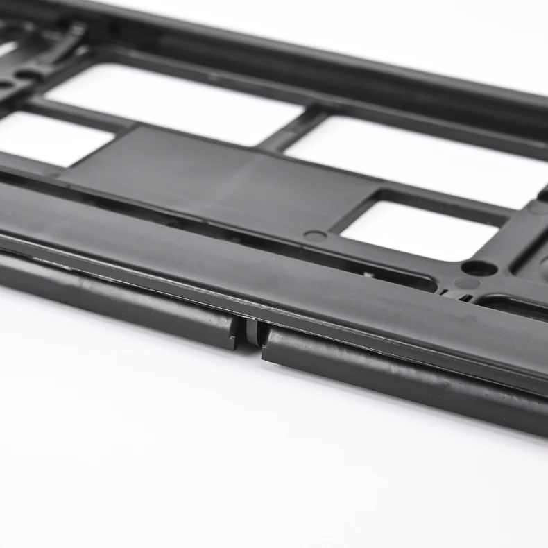 Factory Customized Easy-to-Install PP/ABS European Car Number License Plate Holder Plastic License Plate Frame Cover for Cars