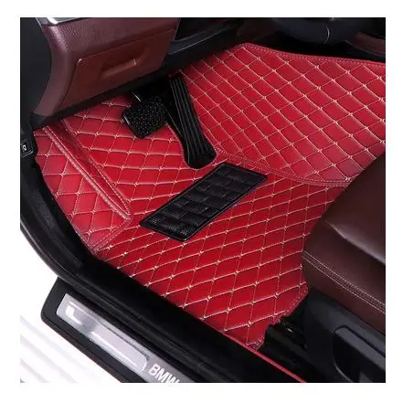 Custom Car Floor Mats Full Surrounded Waterproof Anti-Slip All Weather Protection Leather Material Car mat