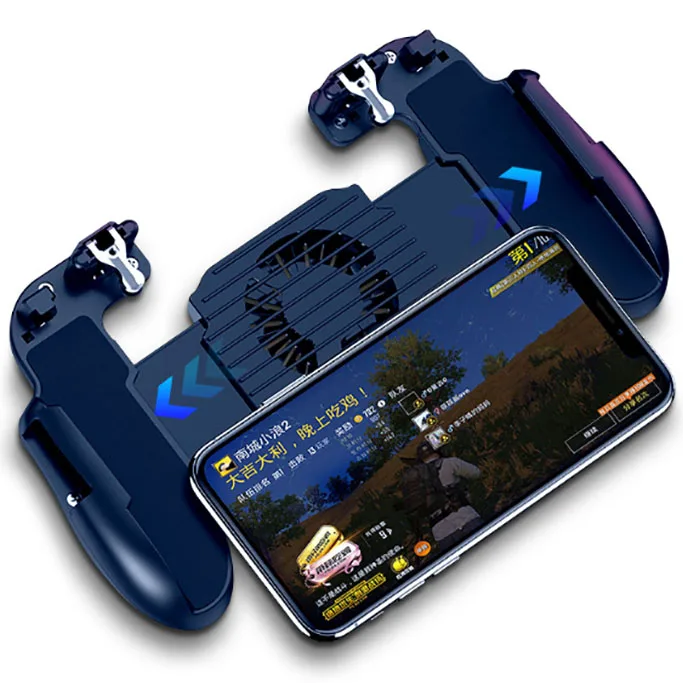 Trigger Mobile Game Controller with Cooling Fan for PUBG / Call of Duty Mobile Shooter