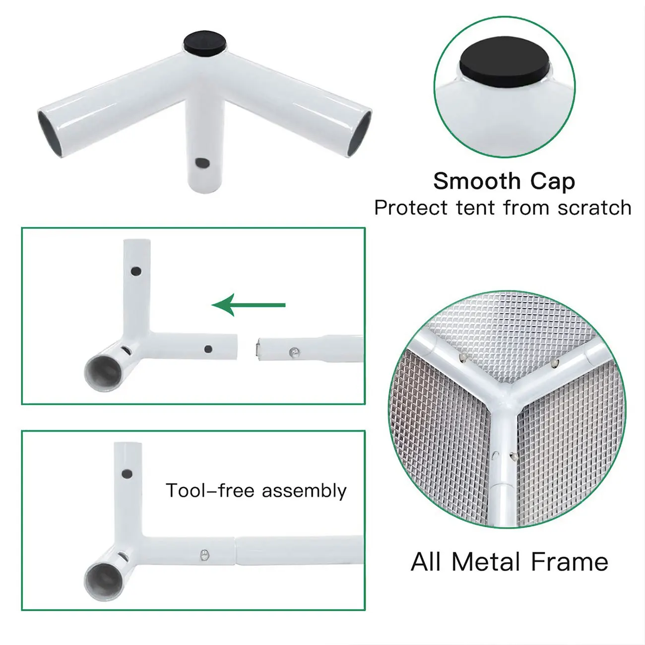 LAMPPLANT 120*120*200 полный комплект система посадки водонепроницаемая 1680D для помещений дешевые палатки выращивания