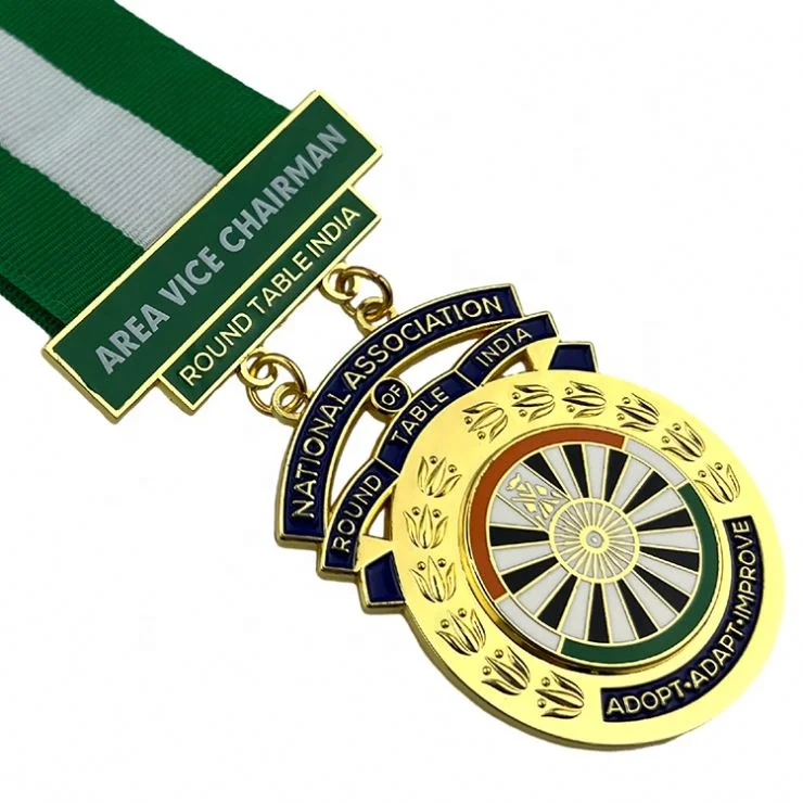 Design Your Own Iron Zinc Alloy Metal Logo Running Medals Custom Sports Finisher Award Marathon Gold Medal For Souvenir