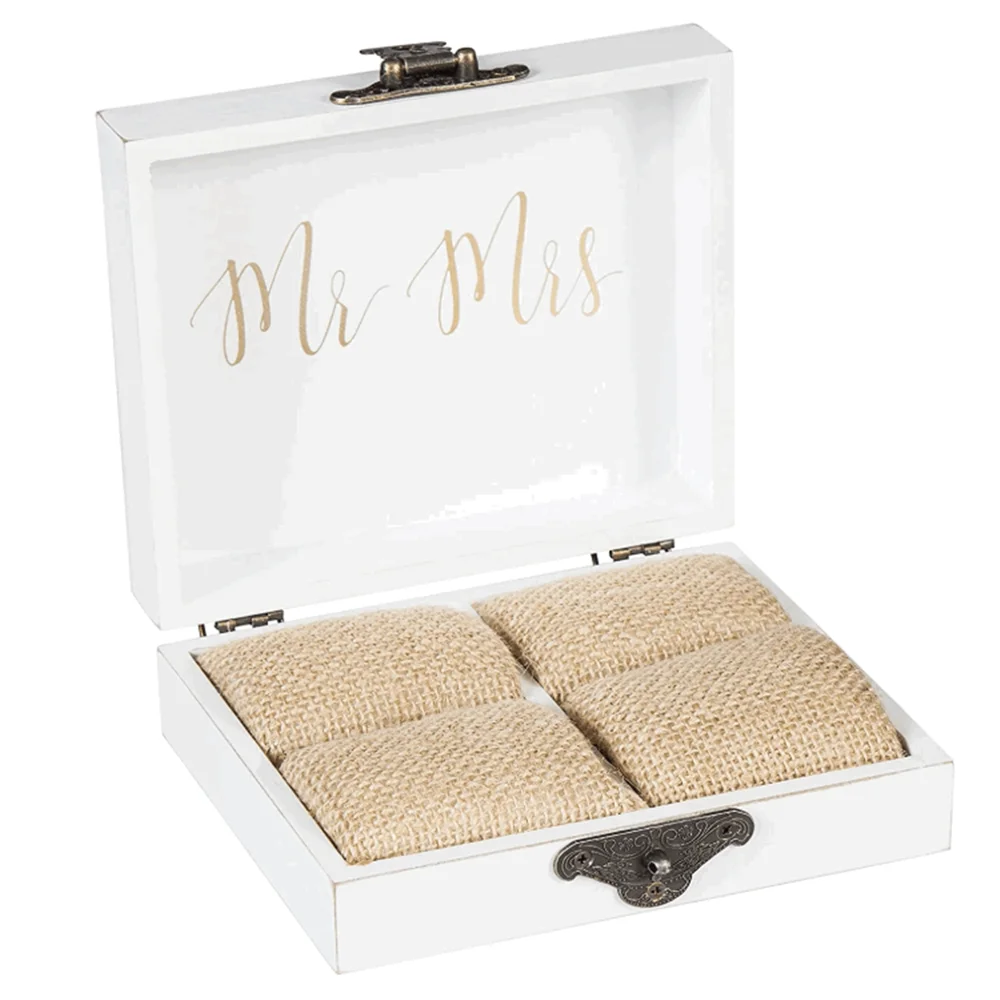 Элегантное свадебное кольцо ручной работы в минималистичном стиле для помолвки на День святого Валентина, Лидер продаж, деревянная коробка для ювелирных изделий