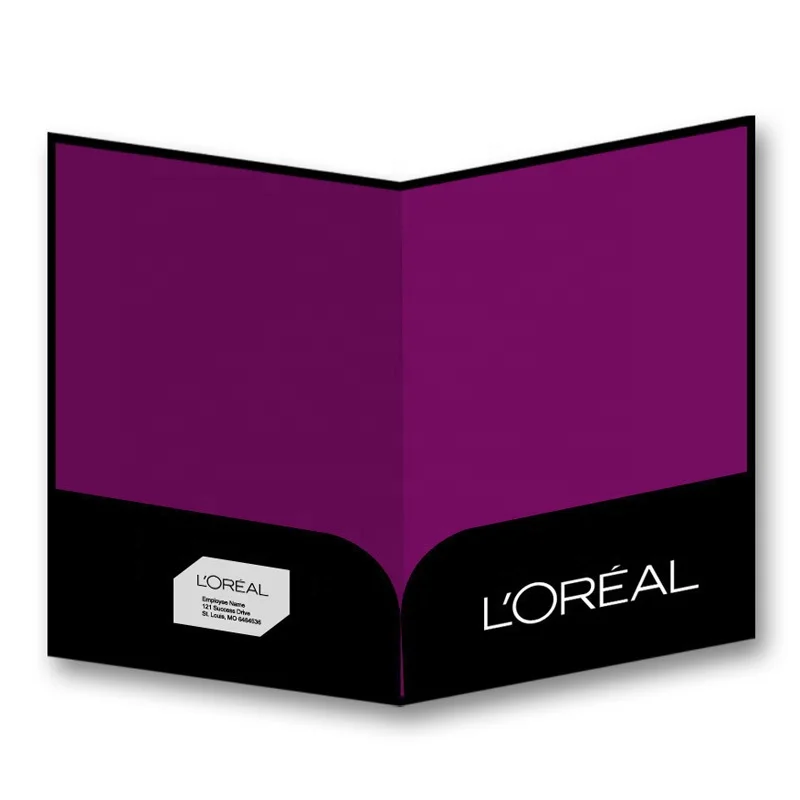 Hot Sale A4 Office Stationery Paper File Folder With