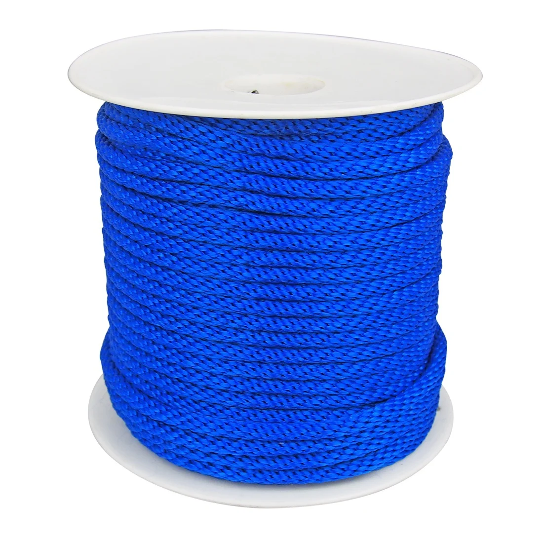 low stretch with knots easily 1/4inch pp multifilament solid braid rope
