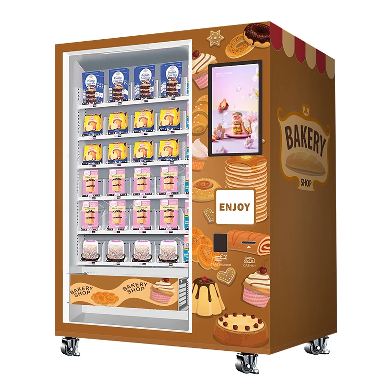 2024 fully automatic vending machine for food bakery