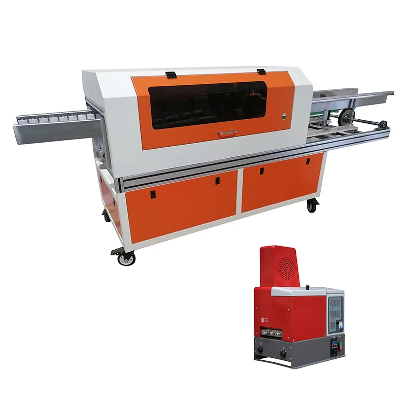 Automatic pharma box glue sealing machine hot melt glue food paper box side sealing gluing machine
