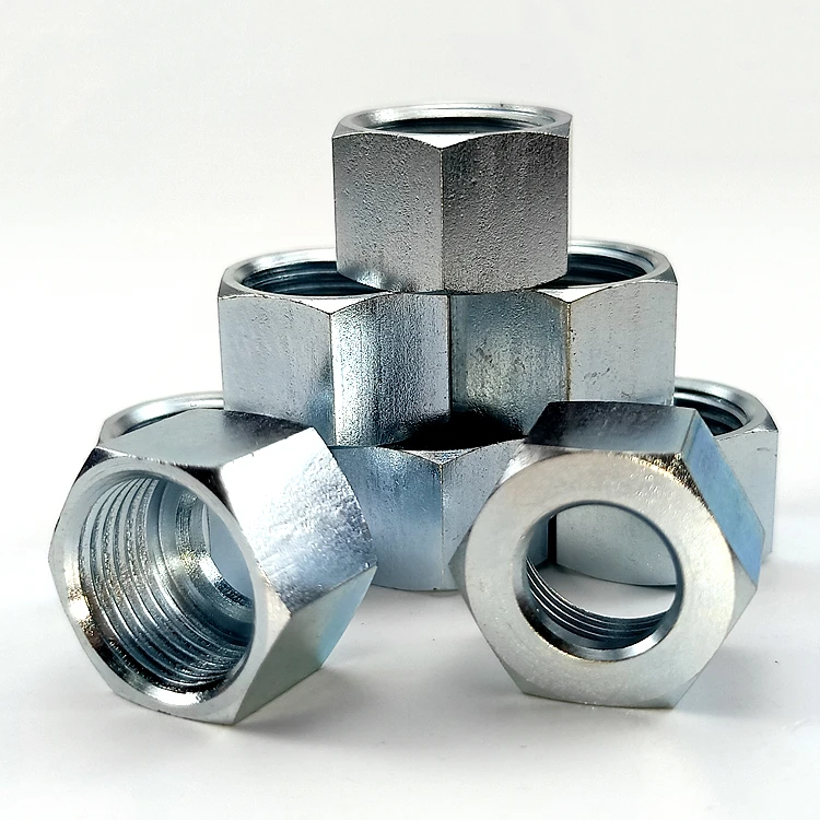 Custom CNC Service China factory wholesale gold silver zinc plating stainless steel custom cnc screw high quality metal mechanical part safety nut